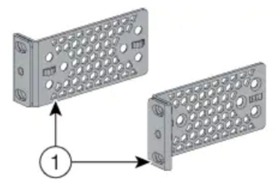 Image de Cisco 19-inch brackets Accessoire de racks (ACC-KIT-T1=)