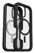 Image de OtterBox Defender Series XT Clear pour MagSafe pour Apple iPhone 16, Dark Side - Noir,Transparent (77-96056)