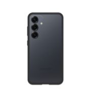Image de OtterBox React Series pour Samsung Galaxy S25, transparente/noir - produits livrés sans emballage - Noir,Transparent (77-97588)