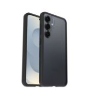 Image de OtterBox React Series pour Samsung Galaxy S25, transparente/noir - produits livrés sans emballage - Noir,Transparent (77-97588)