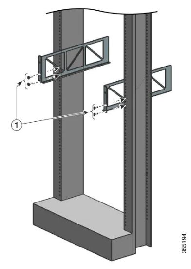 Image de Cisco Catalyst 9400 Series 7 slot chassis Shelf Install Kit Kit de montage - Acier (C9407-SHELF-KIT=)