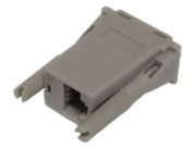 Image de HP E RJ45-DB9 DCE Female 8-pack Serial Adapter Adaptateur de câble - Gris (Q5T65A)