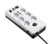 Image de Eaton protection surtension Noir, Blanc 6 sortie(s) CA 220 - 250 V 1,5 m (PB6TUF)