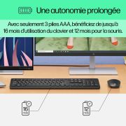 Image de HP Ensemble clavier et souris sans fil 230 (18H24AA)