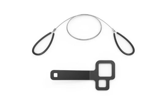 Image de Compulocks câble antivol Noir, Argent (RTM01)