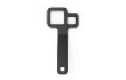 Image de Compulocks câble antivol Noir, Argent (RTM01)