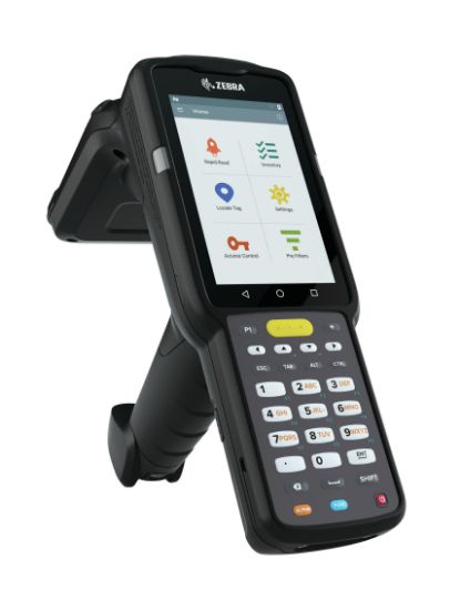 Image de Zebra MC3330xR ordinateur portable de poche 10,2 cm (4") 800 x 480 pixels Écran tactile 680 g Noir (MC333U-GJ3EG4EU)