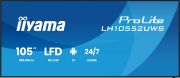 Image de iiyama Écran d'affichage dynamique En forme de kiosk 2,66 m (104.6") Wifi 500 cd/m² UltraWide 5K HD Intégré dans le processeur Android 24/7 (LH10552UWS-B1AG)