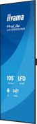 Image de iiyama Écran d'affichage dynamique En forme de kiosk 2,66 m (104.6") Wifi 500 cd/m² UltraWide 5K HD Intégré dans le processeur Android 24/7 (LH10552UWS-B1AG)