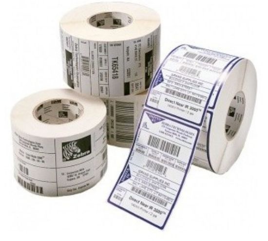 Image de Zebra Z-Perform 1000D Blanc Permanent Adhesive (3004996)
