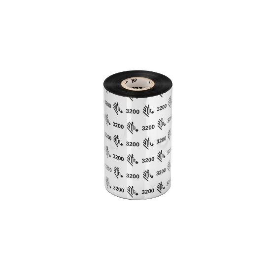 Image de Zebra 3200 Wax/Resin ruban thermique 300 m Noir (03200BK08330)