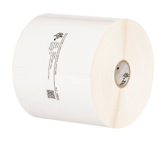 Image de Zebra PolyO 3100T Blanc Imprimante d'étiquette adhésive (3008835)