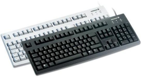 Image de CHERRY Comfort keyboard USB, black, FR clavier Noir (G83-6105LUNFR-2)