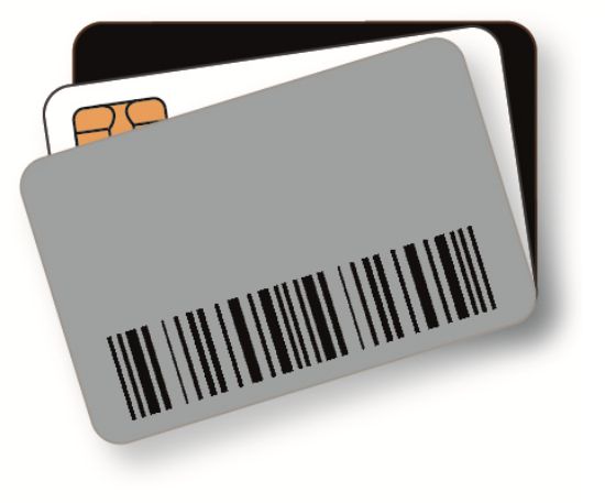 Image de Zebra carte d'accès Actif Carte d'accès magnétique (104524-801)
