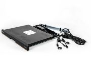 Image de Vertiv Avocent 1 Ordinateur(s) - 47 cm (18,5") LCD - 1600 x 1200 - 3 x USB - 1 x VGA - Clavier - Pavé tactile - 1U Haut (LRA185KMM-001)