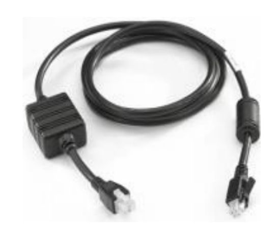 Image de Zebra câble électrique Noir (CBL-DC-382A1-01)