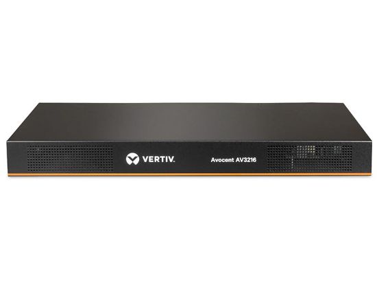 Image de Vertiv Avocent AV 3216 commutateur écran, clavier et souris Grille de montage Noir (AV3216-001)