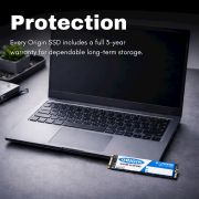 Image de Origin Storage disque SSD 1 To M.2 PCI Express 3.0 NVMe 3D TLC (OTLC1TB3DNVMEM.2/80)