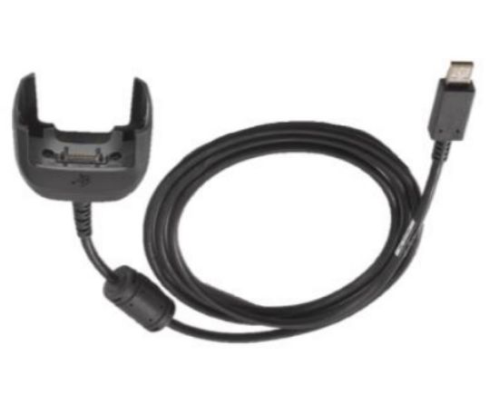 Image de Zebra chargeur d'appareils mobiles PDA Noir USB Charge rapide Intérieure (CBL-MC33-USBCHG-01)