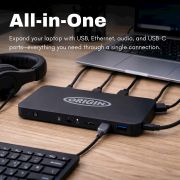 Image de Origin Storage station d'accueil USB 3.2 Gen 2 (3.1 Gen 2) Type-C Noir (OSDOCK-USBC)