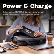 Image de Origin Storage station d'accueil USB 3.2 Gen 2 (3.1 Gen 2) Type-C Noir (OSDOCK-USBC)