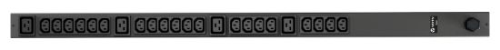 Image de Vertiv Geist rPDU, basic, 0U, input IEC60309 230V 16A, outputs (20)C13 | (4)C19 unité de distribution d'énergie 24 sortie(s) CA Noir (VP7551)