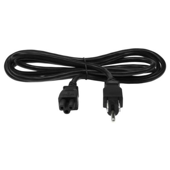 Image de Zebra câble électrique Noir Prise d'alimentation type F Coupleur C5 (450042)