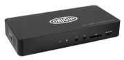 Image de Origin Storage station d'accueil USB 3.2 Gen 2 (3.1 Gen 2) Type-C Noir (OSDOCK-T4K15)