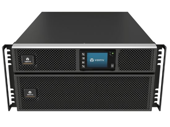 Image de Vertiv Liebert alimentation d'énergie non interruptible Double-conversion (en ligne) 10 kVA 10000 W 8 sortie(s) CA (GXT5-10KIRT5UXLN)