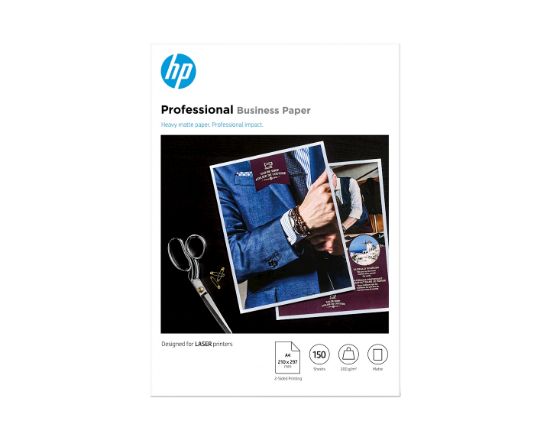 Image de HP Papier laser mat FSC Professionnel - 200 g/m² (150 feuilles/A4/210 x 297 mm) (7MV80A)