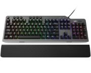 Image de Lenovo Legion K500 clavier Gaming USB QWERTY Anglais américain Noir, Gris (GY40T26478)