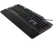 Image de Lenovo Legion K500 clavier Gaming USB QWERTY Anglais américain Noir, Gris (GY40T26478)