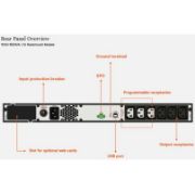 Image de Vertiv Liebert alimentation d'énergie non interruptible Interactivité de ligne 1 kVA 900 W 3 sortie(s) CA (EDGE-1000IRM1U)