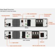 Image de Vertiv Liebert alimentation d'énergie non interruptible Interactivité de ligne 1,5 kVA 1350 W 6 sortie(s) CA (EDGE-1500IRT2UXL)