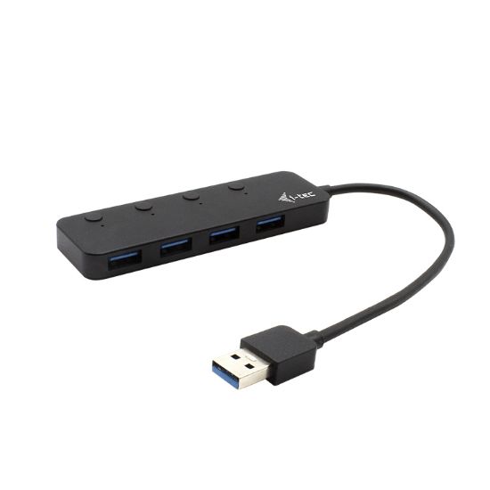 Image de i-tec USB 3.0 Metal HUB 4 Port with individual On/Off Switches (U3CHARGEHUB4)