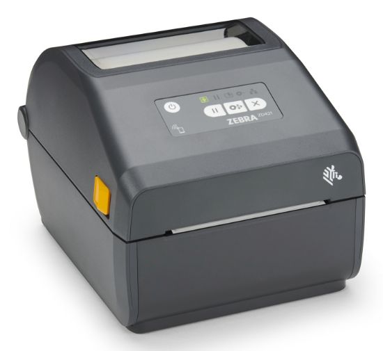 Image de Zebra ZD421 imprimante pour étiquettes Transfert thermique 203 x 203 DPI 152 mm/sec Avec fil &sans fil Ethernet/LAN Bluetooth (ZD4A042-30EE00EZ)