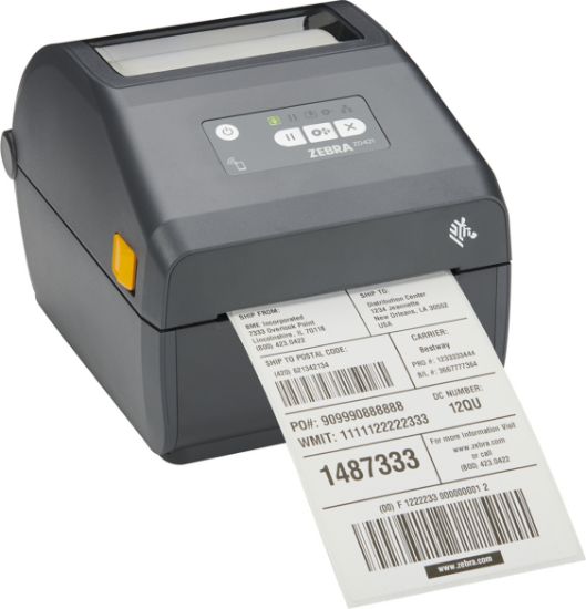 Image de Zebra ZD421 imprimante pour étiquettes Transfert thermique 300 x 300 DPI 305 mm/sec Avec fil &sans fil Ethernet/LAN Bluetooth (ZD4A043-C0EE00EZ)