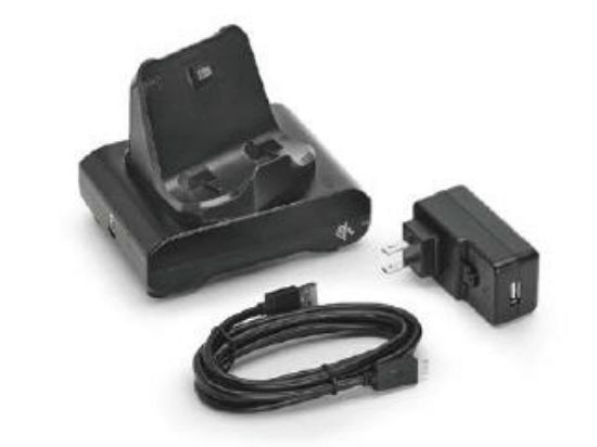 Image de Zebra chargeur d'appareils mobiles Imprimante portable Noir Secteur Intérieure (CRD-MPM-1SCHGEU1-01)