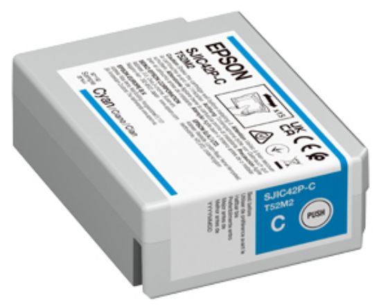 Image de Epson SJIC42P-C cartouche d'encre 1 pièce(s) Original Cyan (C13T52M240)