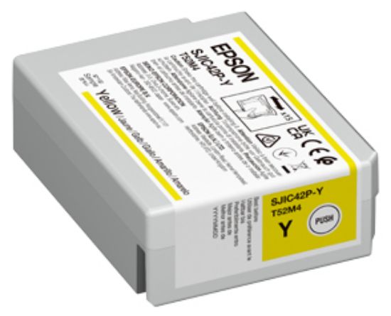 Image de Epson SJIC42P-Y cartouche d'encre 1 pièce(s) Original Jaune (C13T52M440)