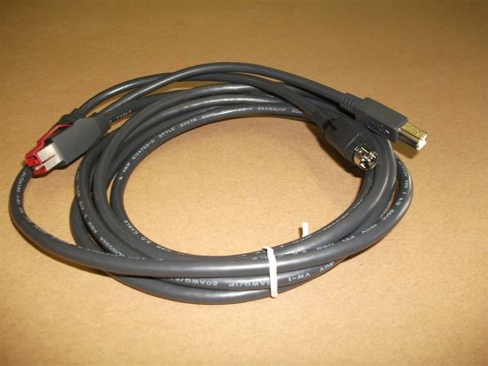 Image de Epson câble électrique Noir 3 m PoweredUSB (2218424)