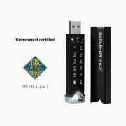 Image de iStorage datAshur PRO2 lecteur USB flash 32 Go USB Type-A 3.2 Gen 1 (3.1 Gen 1) Noir (IS-FL-DP2-256-32)