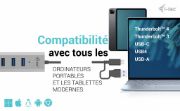 Image de i-tec USB-C/USB-A Charging Metal HUB 7 Port (C31HUBMETAL703)