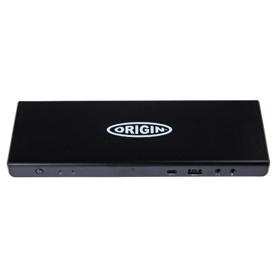 Image de Origin Storage station d'accueil USB 3.2 Gen 1 (3.1 Gen 1) Type-A + Type-C Noir (40AF0135UK-OS)