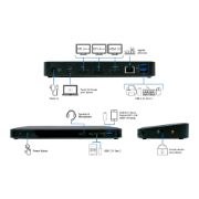 Image de Origin Storage station d'accueil USB 3.2 Gen 1 (3.1 Gen 1) Type-C Noir (5TW10AA#ABU-OS)