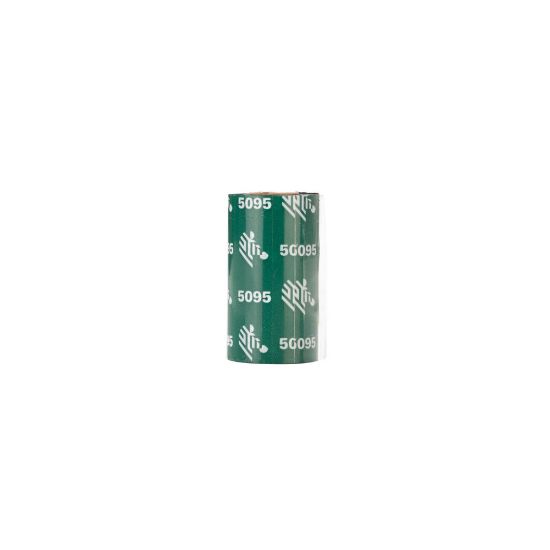 Image de Zebra 5095 Resin ruban thermique 74 m Noir (05095ZD25707)
