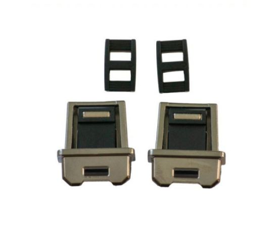 Image de Zebra accessoire d’étui de tablette Clip de fixation Noir, Acier (SG-ET6X-DCLIPS-01)