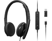 Image de Lenovo casque Avec fil Arceau USB Type-C Noir (4XD1M39028)