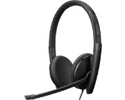 Image de Lenovo casque Avec fil Arceau USB Type-C Noir (4XD1M39028)