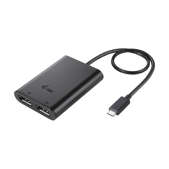 Image de i-tec USB-C Dual 4K/60Hz (single 8K/30Hz) DP Video Adapter (C31DUAL4K60DP)
